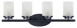Maxim 10214FT Corona 4 Light 26"W Bathroom Vanity Light - Black