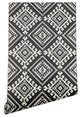 Deny Designs Holli Zollinger Shakami Black Wallpaper, Black, 2'x8'
