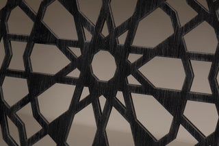Close-up of top edge detail on white background.