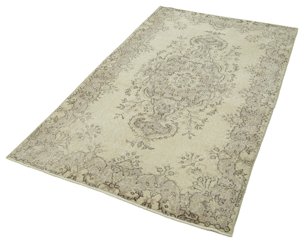 Rug N Carpet - Handwoven Turkish 3' 9" x 6' 7" Low Pile  Small Area Rug