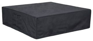 Pyromania Monument Concrete Fire Pit Table, 41"x41", Slate, Natural Gas