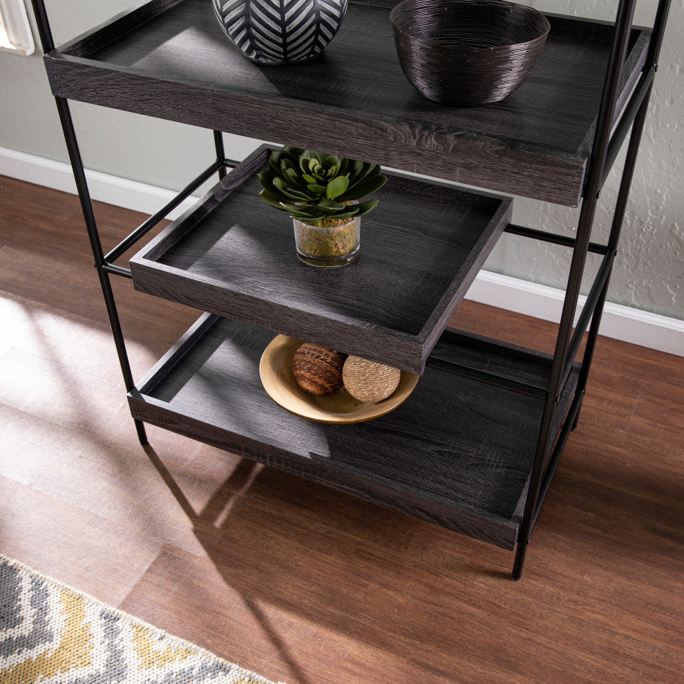 Virginie Sliding Shelf Etagere