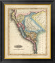 "Peru, 1823" Framed Canvas Giclee by Fielding Lucas, 23x26"