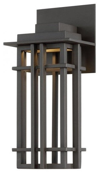 WAC Lighting Nest 12" LED Outdoor Wall Light in Bronze