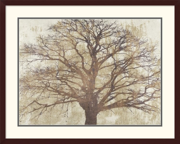 "Sacred Oak" Framed Digital Print by Alessio Aprile, 40x32"