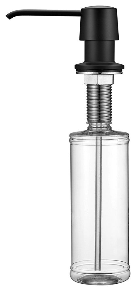 Kitchen Soap/Lotion Pump Dispenser, Matte Black