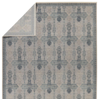 Jaipur Living Beaumont Trellis Blue/ Tan Runner Rug 3'X8'