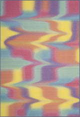 Safavieh Paint Brush Ptb117A Rug, Fuchsia/Yellow, 2'3"x8'