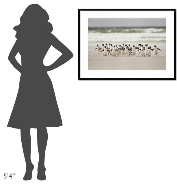 "Desembarco" Framed Digital Print by Joan Gil Raga, 38"x28"