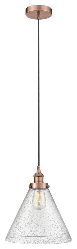 Innovations 616-1PH-AC-G44-L 1-Light Mini Pendant, Antique Copper