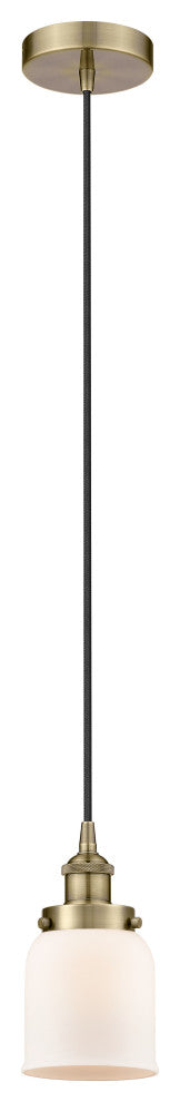 Innovations 616-1PH-AB-G51 1-Light Mini Pendant, Antique Brass