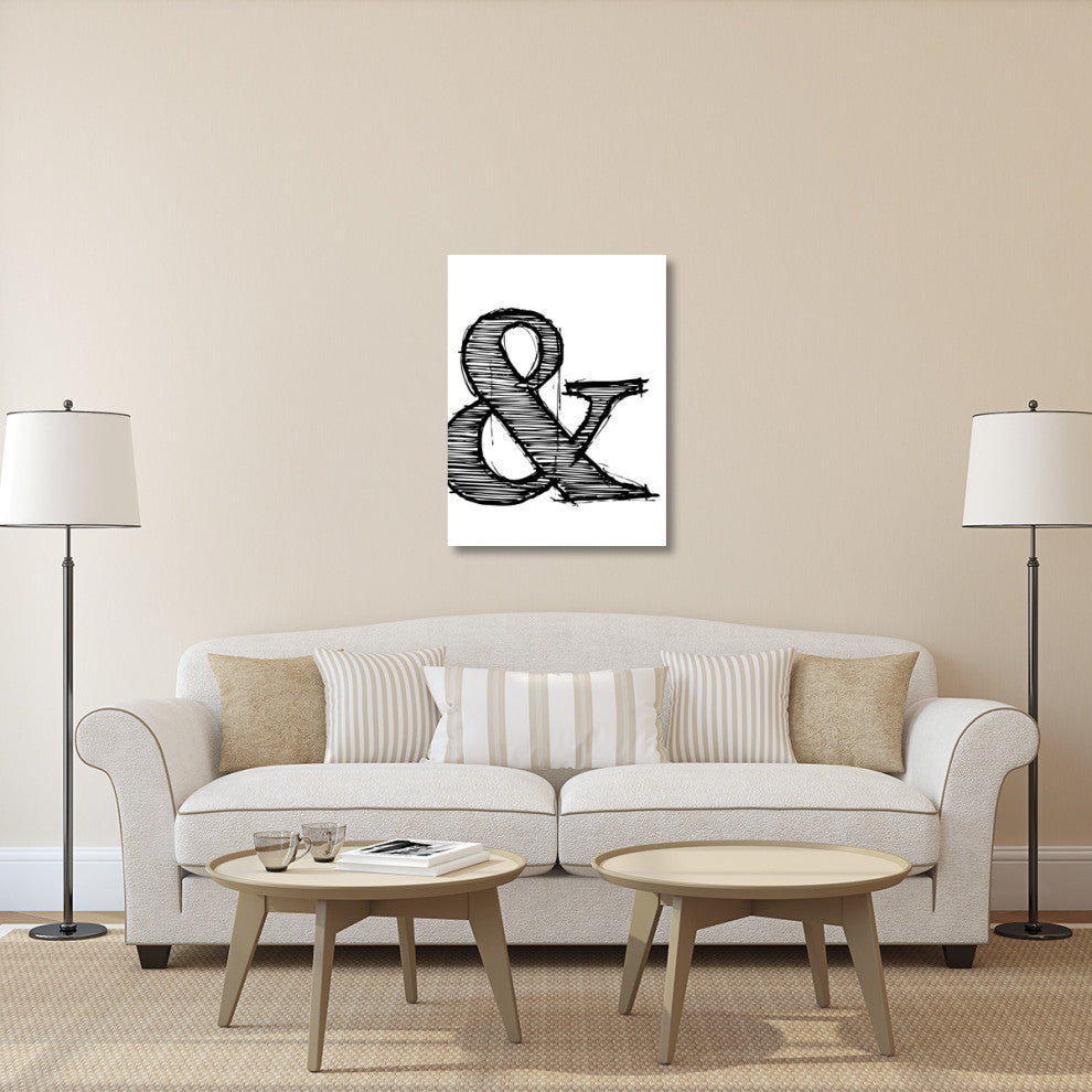 "Ampersand Poster 1" Fine Art Print