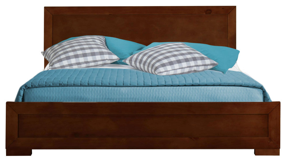 Camden Isle Oxford Walnut Bed, Full