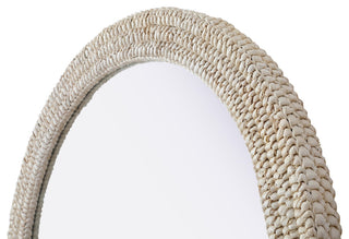 Elegant Lighting MR4G3642 Marlowe 36"W x 42"H Arched Flat Medium - Linen White