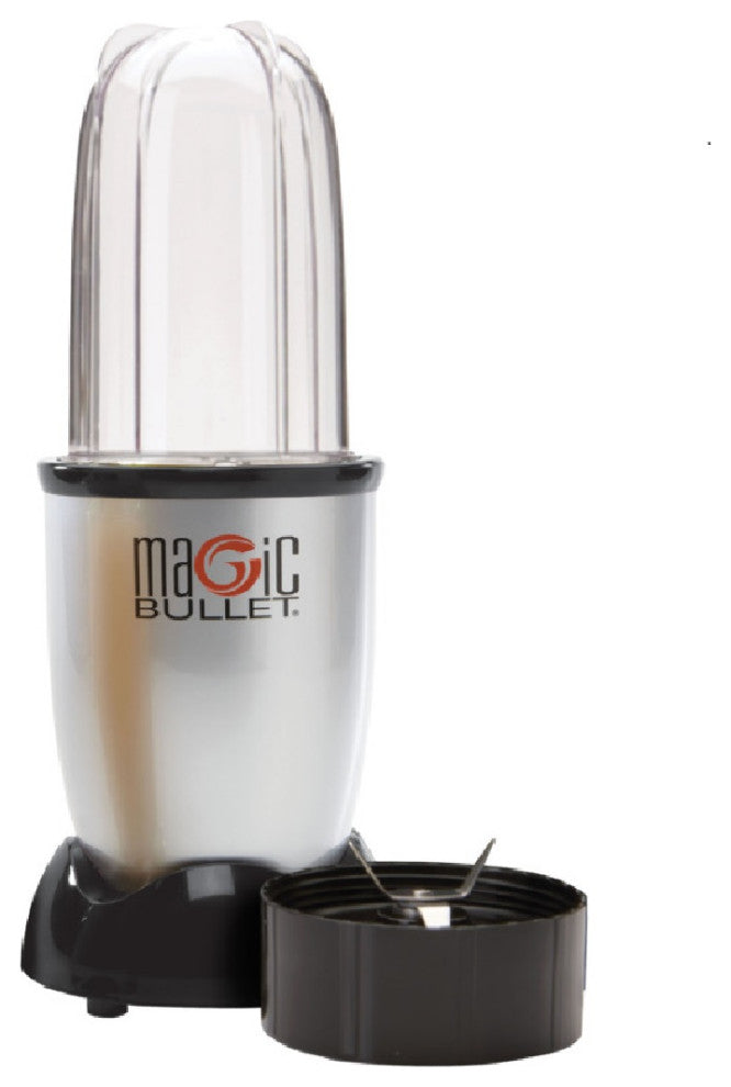 Nostalgia MBR-0301 Magic Bullet Personal Blender Set, Silver