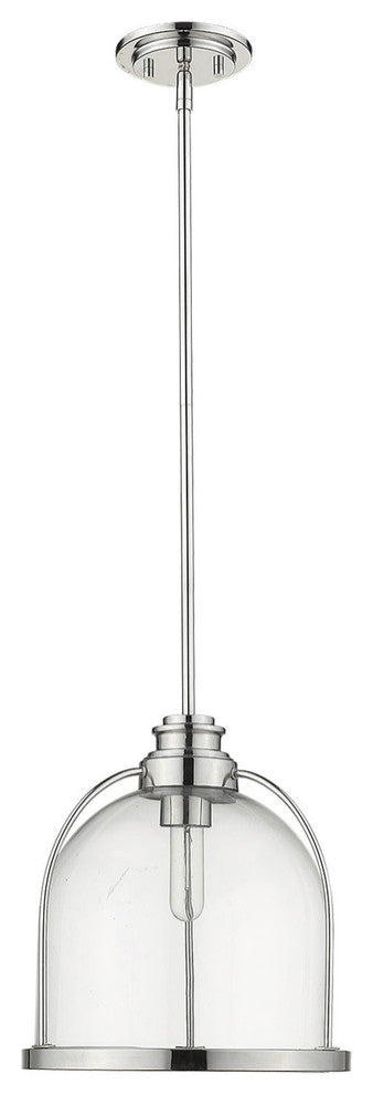 Stanton 1-Light Polished Nickel Pendant