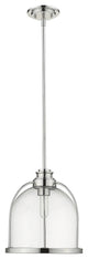 Stanton 1-Light Polished Nickel Pendant