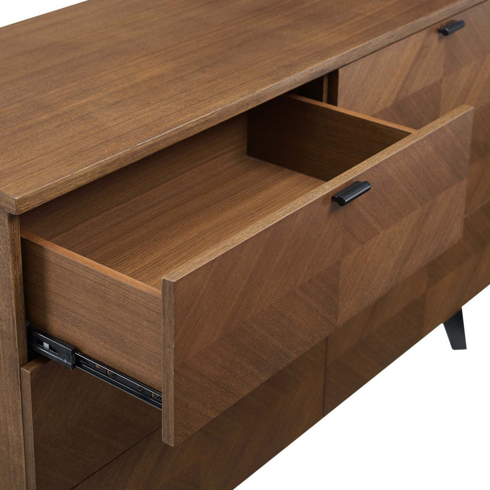 Kali 6-Piece Bedroom Set Walnut