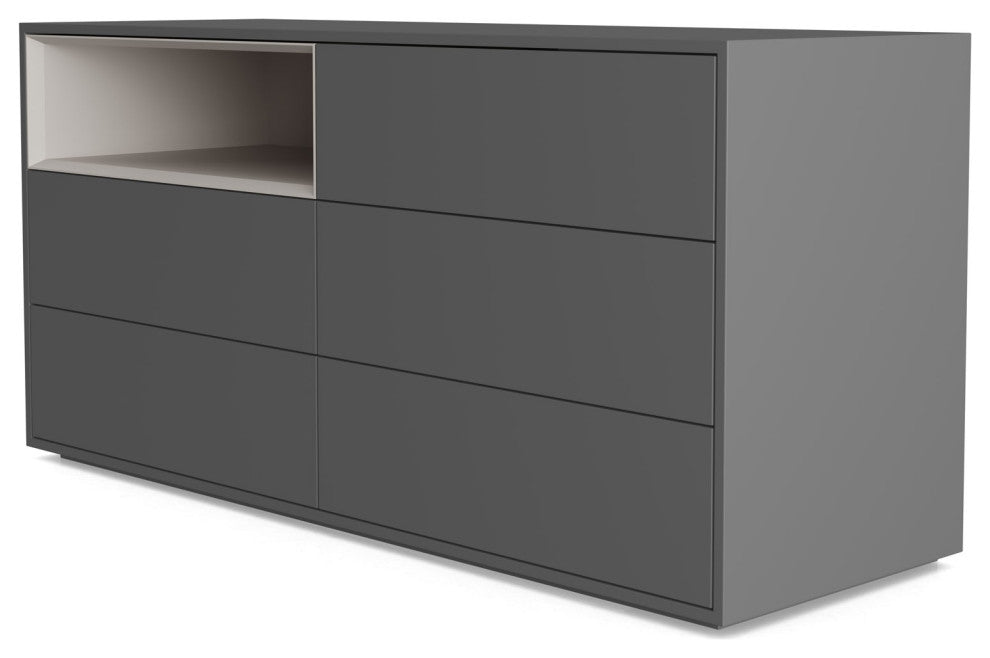 Beverly Dresser Dark Gull Gray