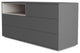 Beverly Dresser Dark Gull Gray