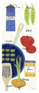 "Cooking It" Digital Paper Print by Sue Schlabach, 26"x62"