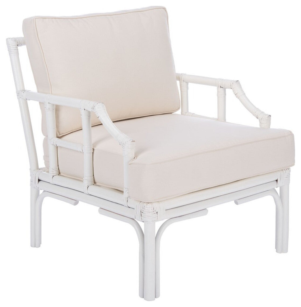 Safavieh Kazumi Accent Chair, White
