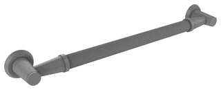 16" Reeded Grab Bar, Matte Gray
