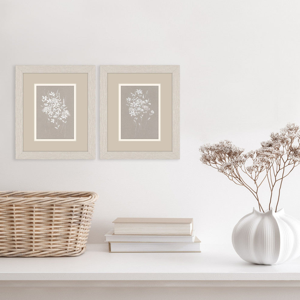 Delicate Botanicals Artwork, 2-Piece Set