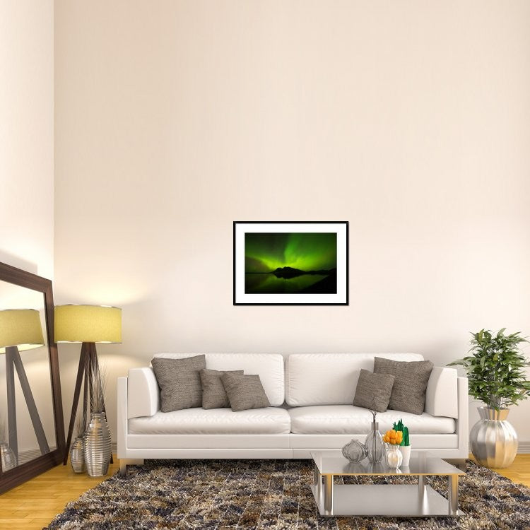 "Vikivaki" Framed Digital Print by Brin Ingibergsson-Bragi, 38"x28"