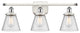 Innovations 916-3W-WPC-G64-LED 3-Light Vanity Light, White, Polished Chrome