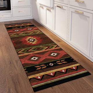 Addison Rugs Sonora ASO33 Brown 2'3"x7'6" Rug