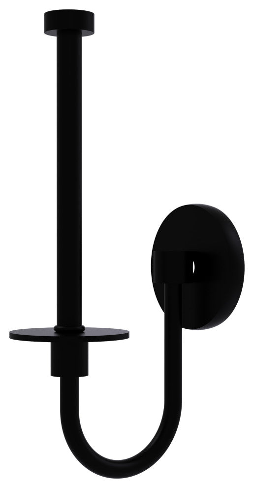 Skyline Upright Toilet Tissue Holder, Matte Black