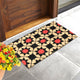 A1HC First Impression Payton Geometric Welcome 18"x30" Coir Doormat