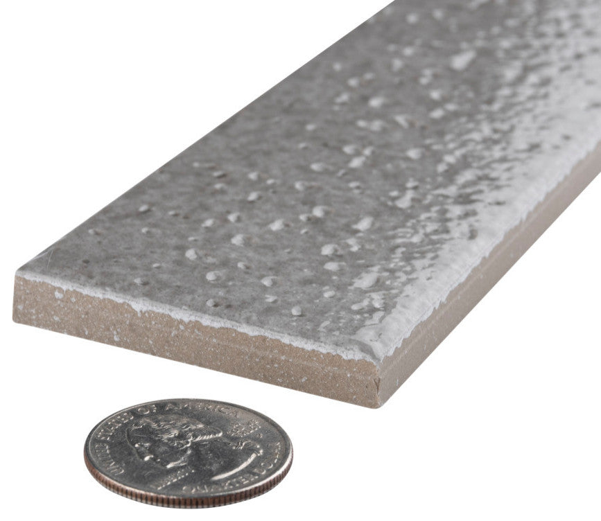 Muretto Grigio Glossy Porcelain Floor and Wall Tile