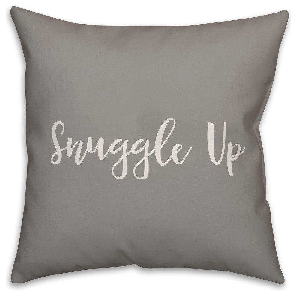 Snuggle Up 16x16 Throw Pillow Cover