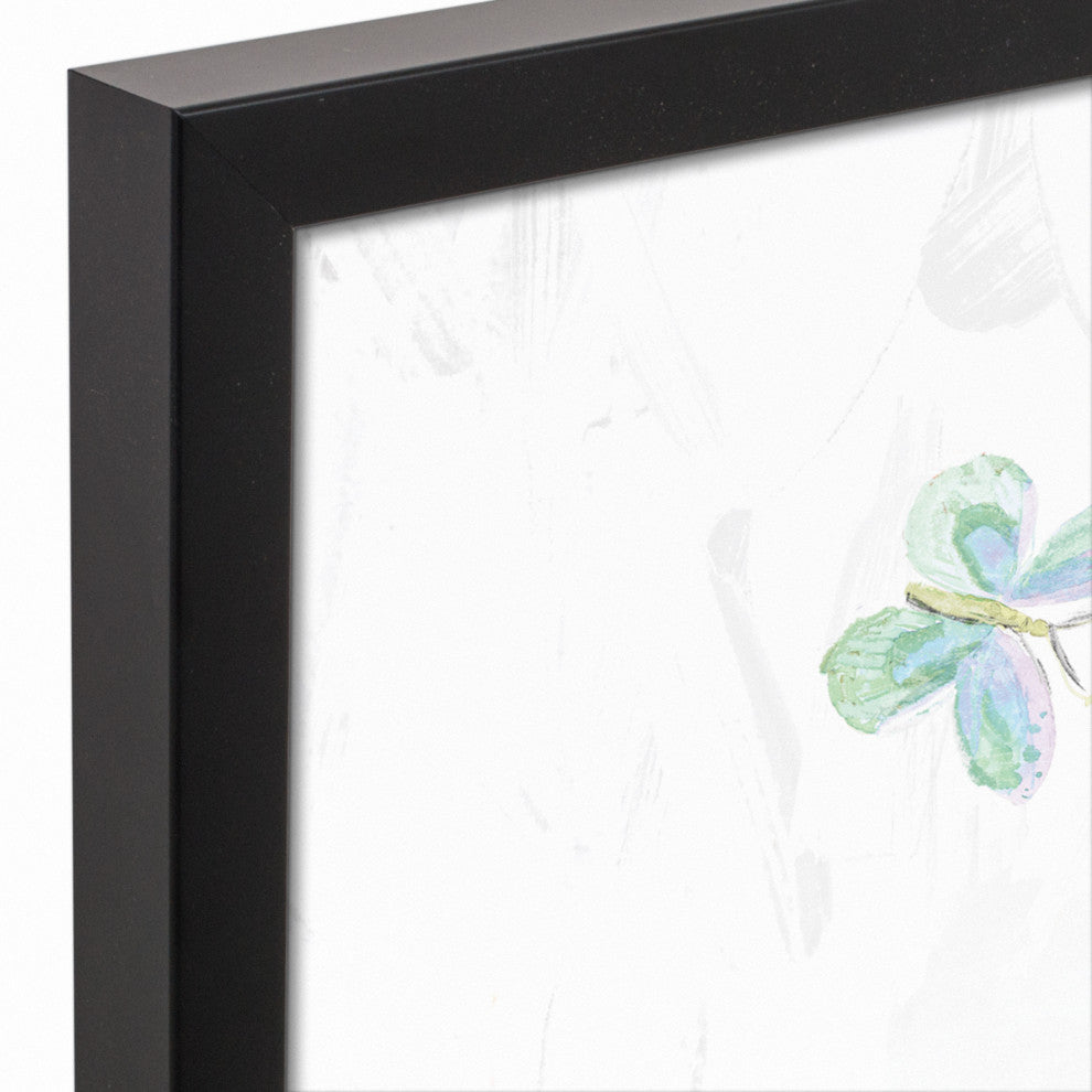 Fashion Still Life 16"x20" Black Framed Canvas