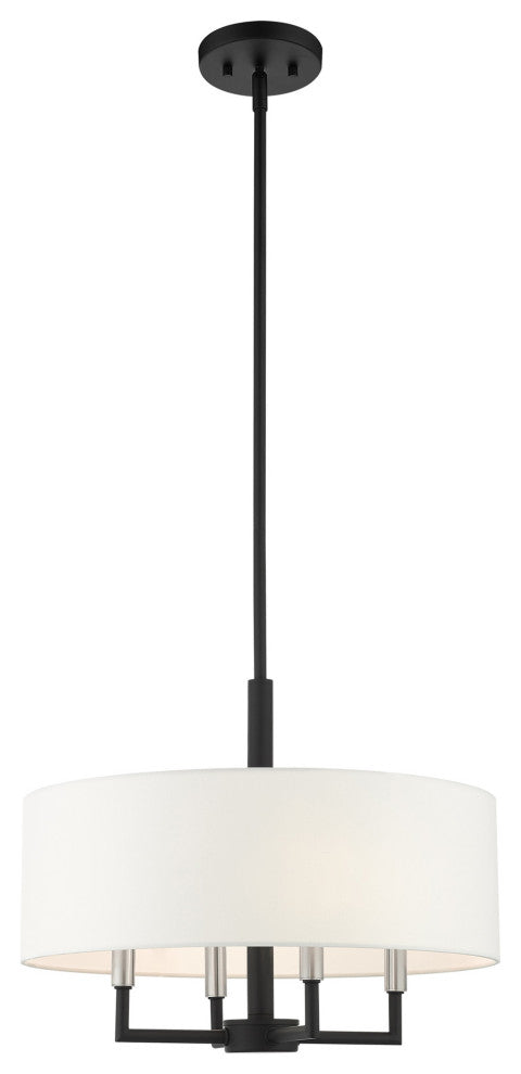 Black Timeless, Transitional, Versatile, Pendant Chandelier