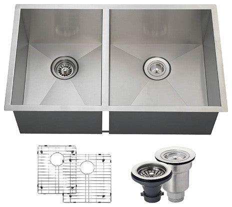 The Polaris POR2233 16 Gauge Kitchen Ensemble