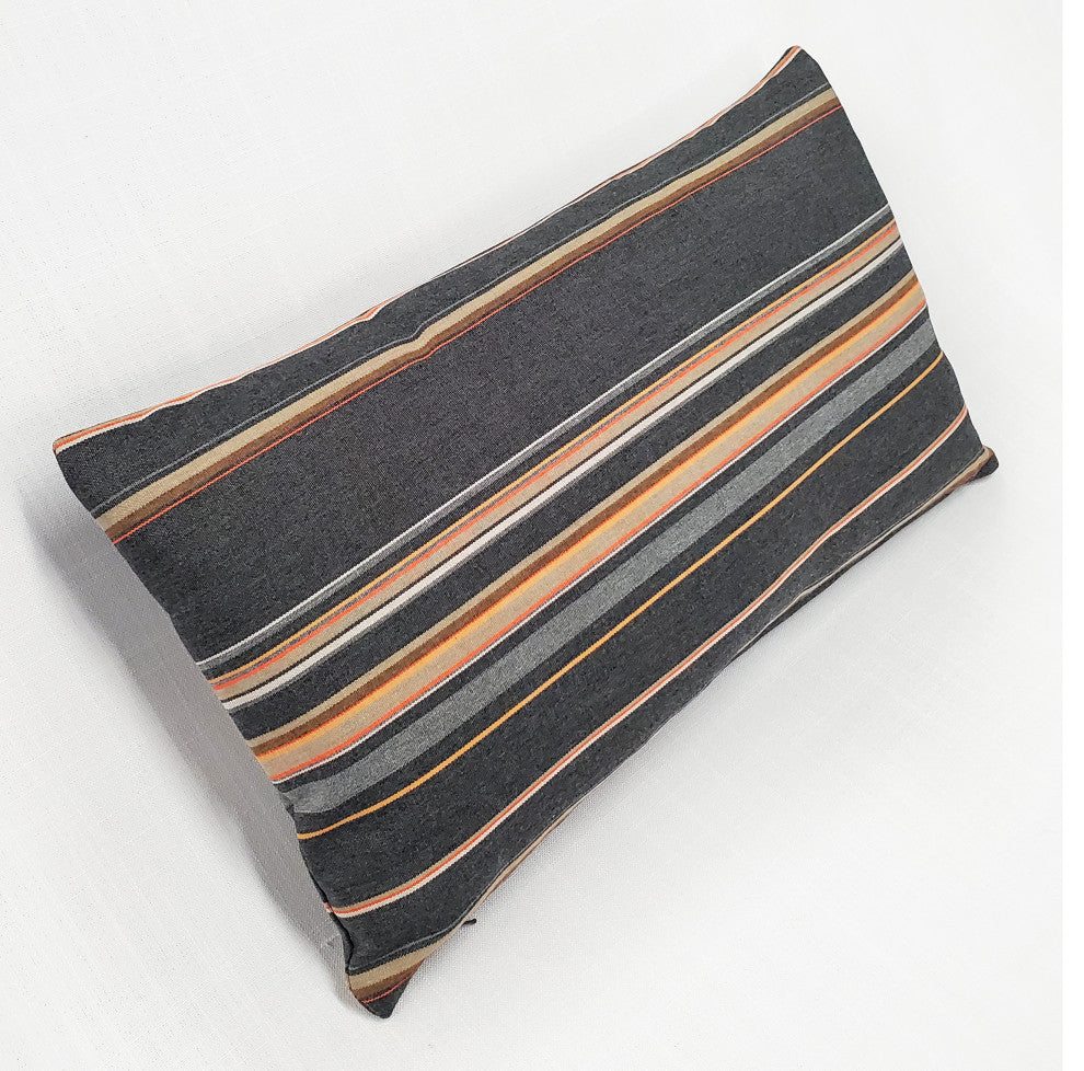 Sunbrela Stanton Greystone Outdoor Pillow 12x20