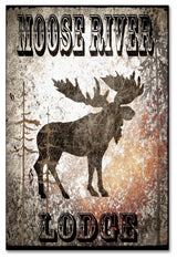 LightBoxJournal 'Lodge Moose River Lodge' Canvas Art, 22" x 32"
