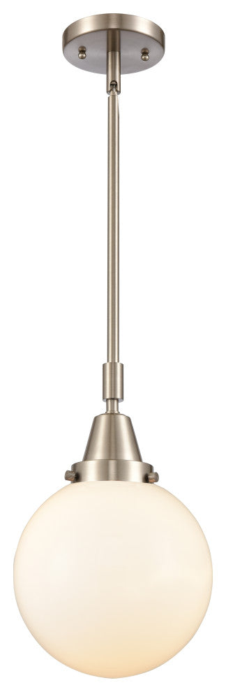 INNOVATIONS LIGHTING 447-1S-SN-G201-8-LED Beacon Mini Pendant