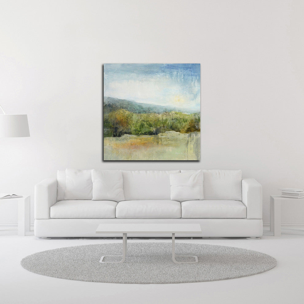 October Mountain by J Austin Jennings, Print on Canvas, 24" x 24"