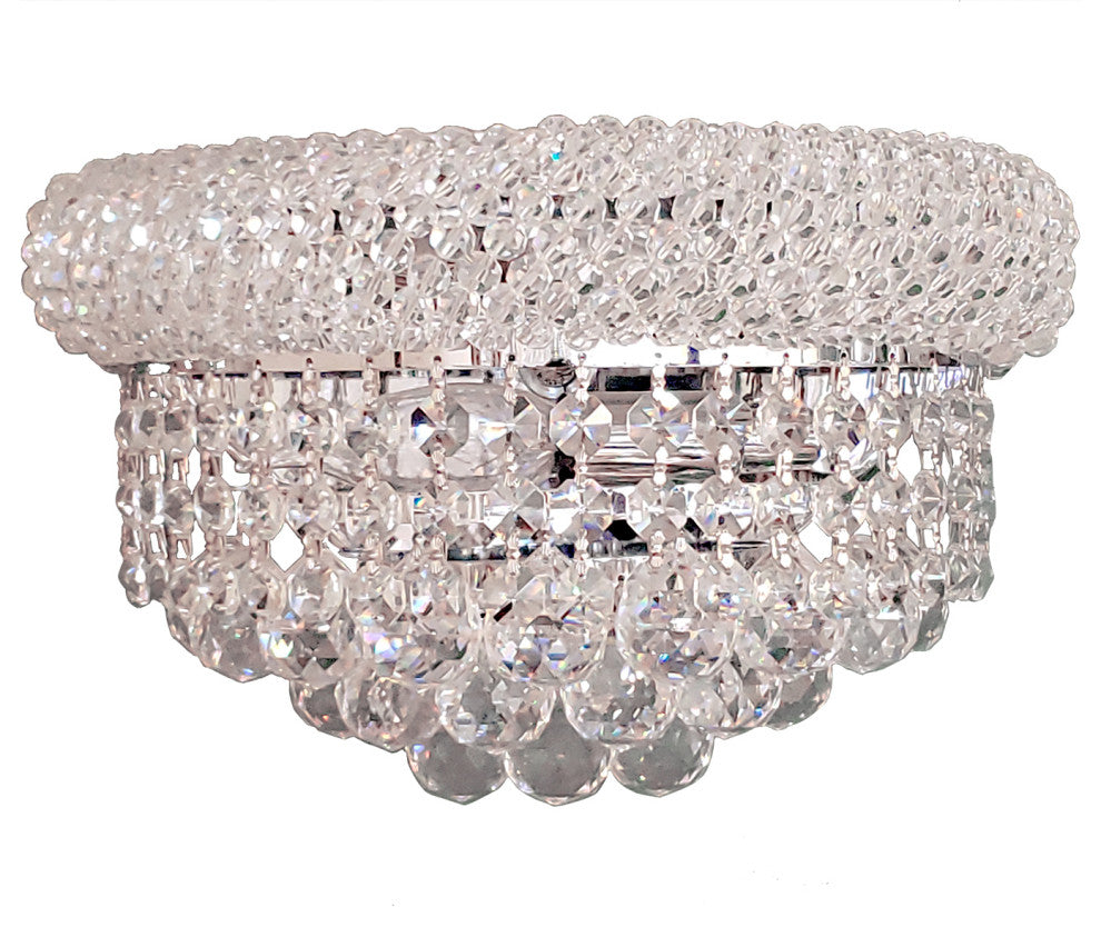 Artistry Lighting Primo Collection Wall Sconce 12x06, Chrome