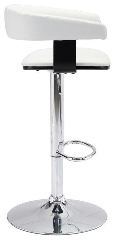 Zuo Modern Fuel Bar Chair White