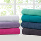 Intelligent Design Cotton Blend Jersey Knit All Season Sheet Set, White