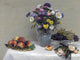 Tile Mural, Lovely Flowers and Fruits By Henri Fantin-Latour Ceramic, Matte