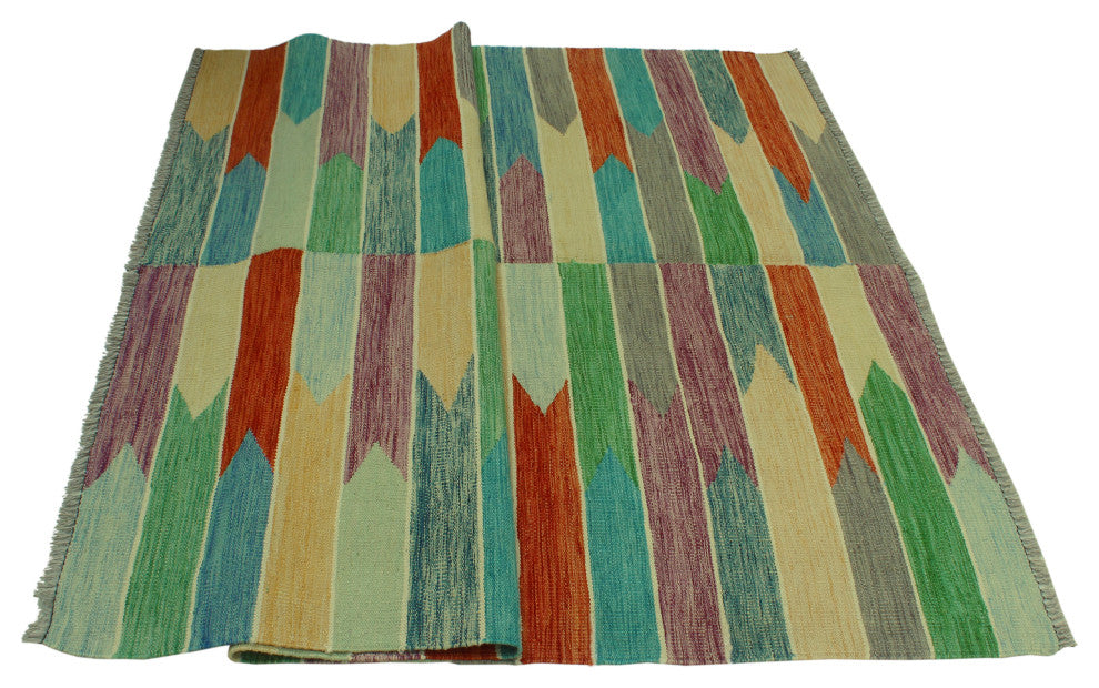 Winchester Kilim Ethelred Lt. Green Rug