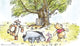 Disney's Winnie The Pooh Watercolor Peel & Stick Wallpaper Mural
