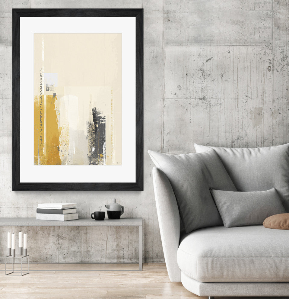 "Deeper Shadows II" Matted and Framed, 52" X 36"