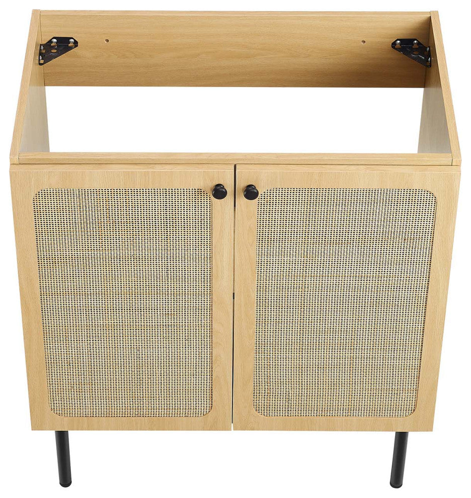 Chaucer 30" Bathroom Vanity - Oak Black